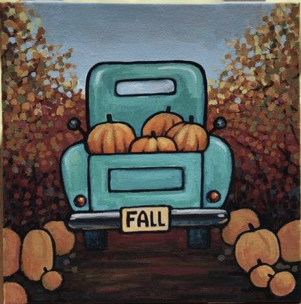 Paint and Sip 10.22.25 Pumpkin Pickup